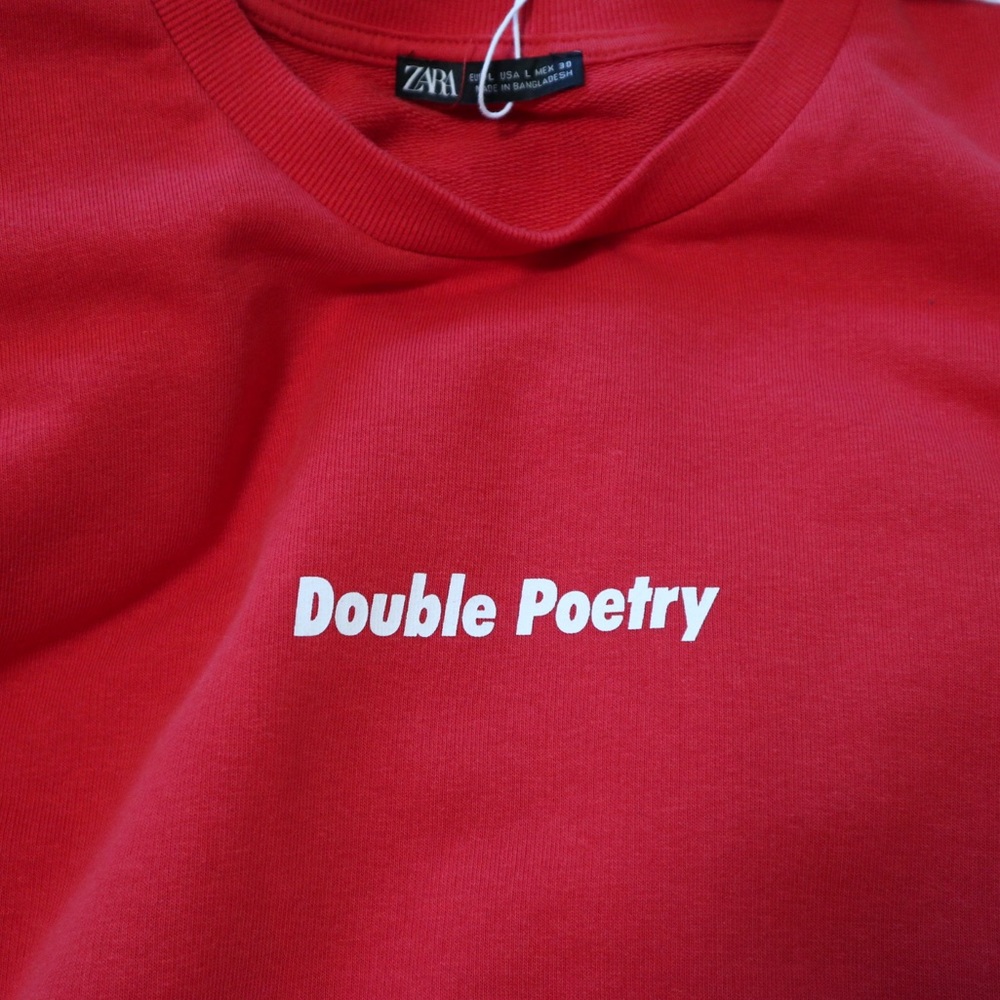 Red Graphic Top - Picture 5 of 6